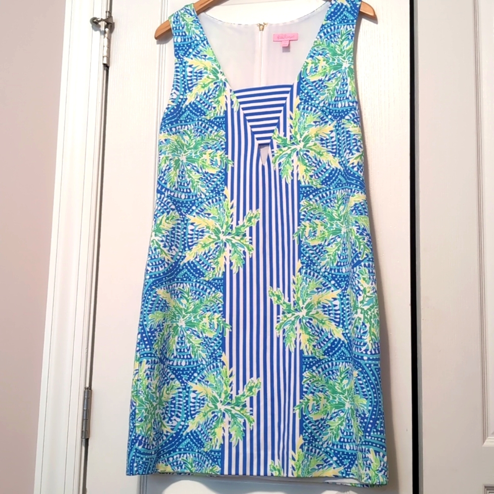 Lily Pulitzer Chiara Bennett Blue Shift Dress